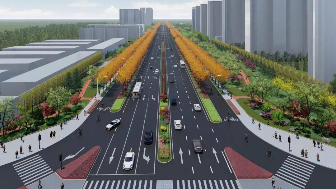 西环路换新妆大气美