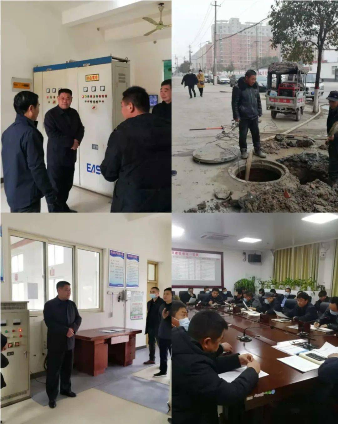 2月13日(大年初二),淮阳区住建局党组书记,局长李怀坤带领班子成员和