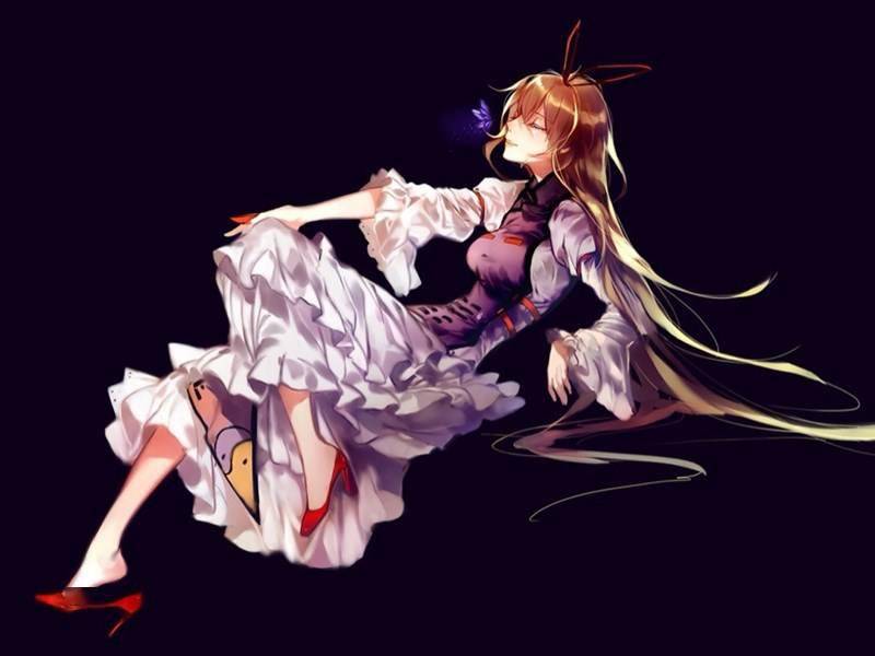 梦幻绚丽的魅惑少女二次元卡通美少女壁纸