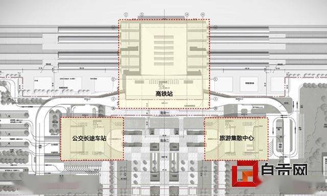 现场实拍!直击高铁自贡东站最新进展