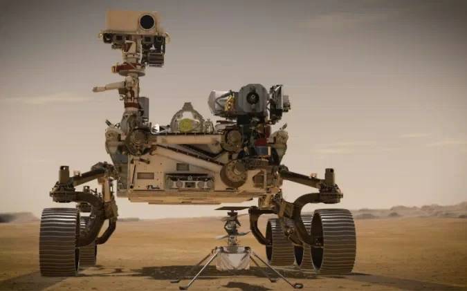 登陆|NASA“毅力号”火星车成功登陆火星并回传首张照片