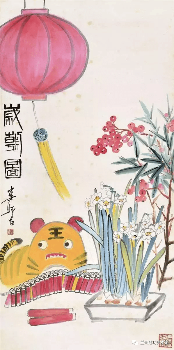 【诗画阅微】国画里的新年,美极了!