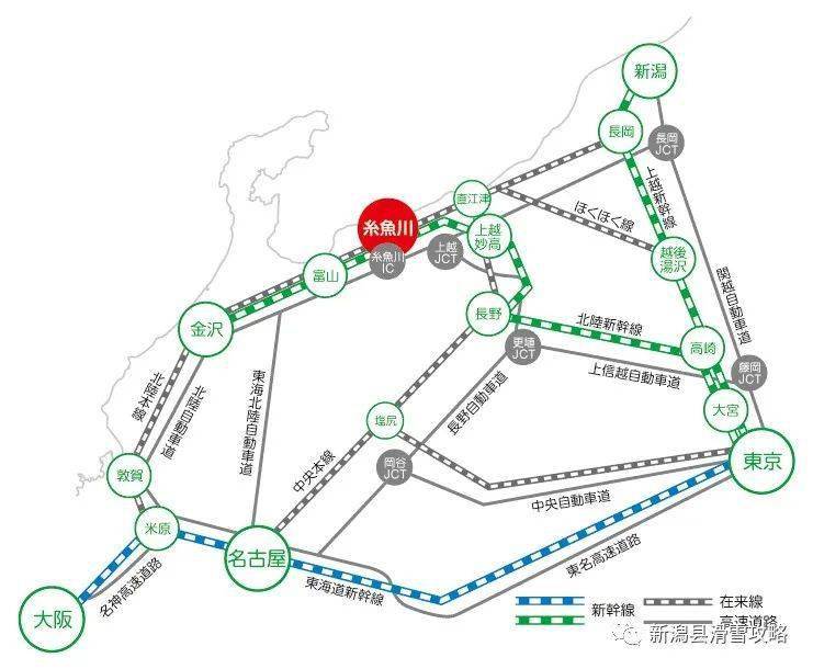 豪雪地带新潟县上越与糸鱼川地区必打卡的滑雪场大盘点 缆车