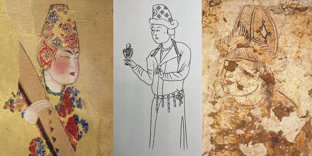 戴胡帽舞伎图李世民曾说"自古皆贵中华,贱夷狄,朕独爱之如一",唐朝的"