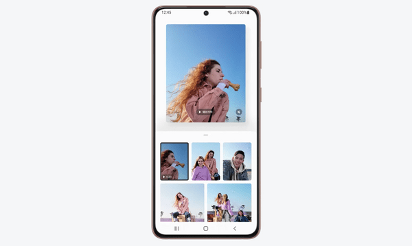 视频|三星Galaxy S21 5G系列AI一键多拍：照片视频后期选片一键搞定