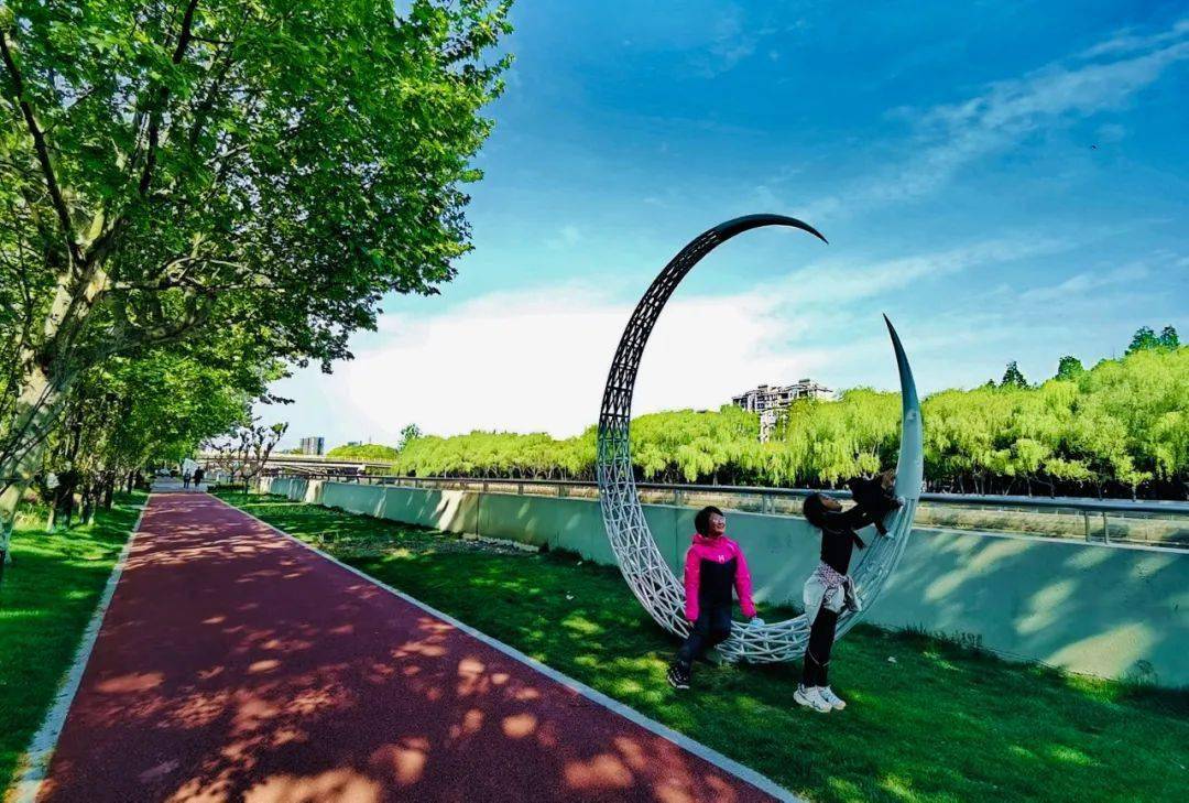闵行建成200公里绿道还藏了一条50公里马拉松跑道