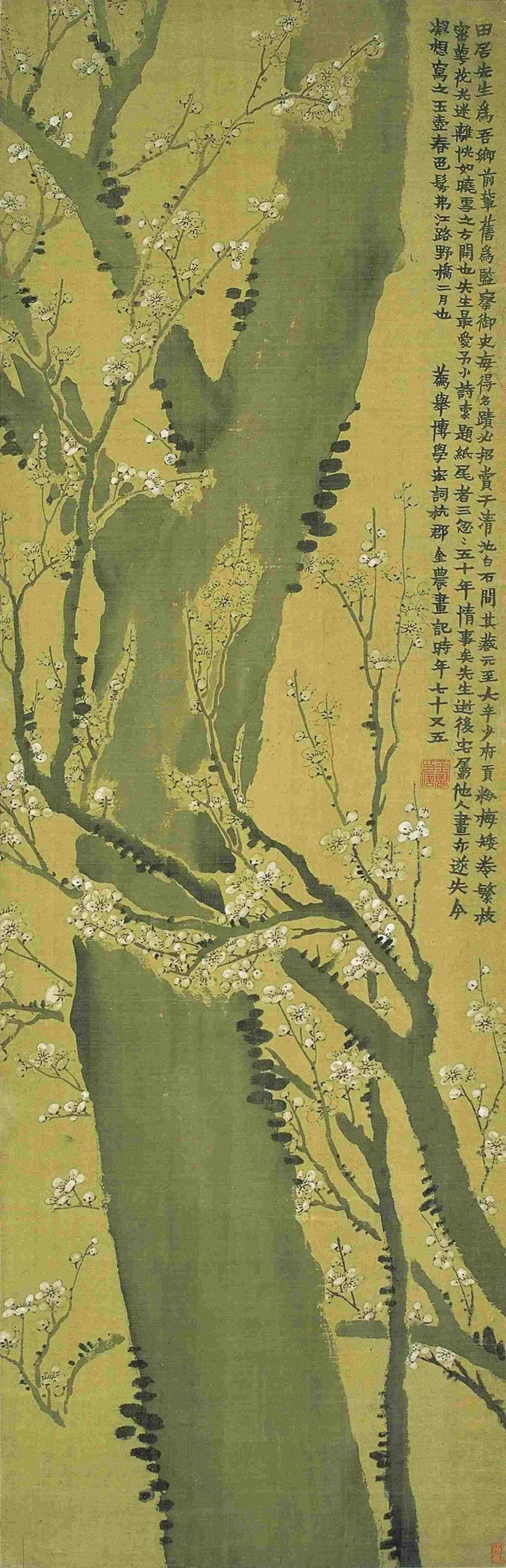 六朝時,已出現獨立形態的花鳥畫作品.