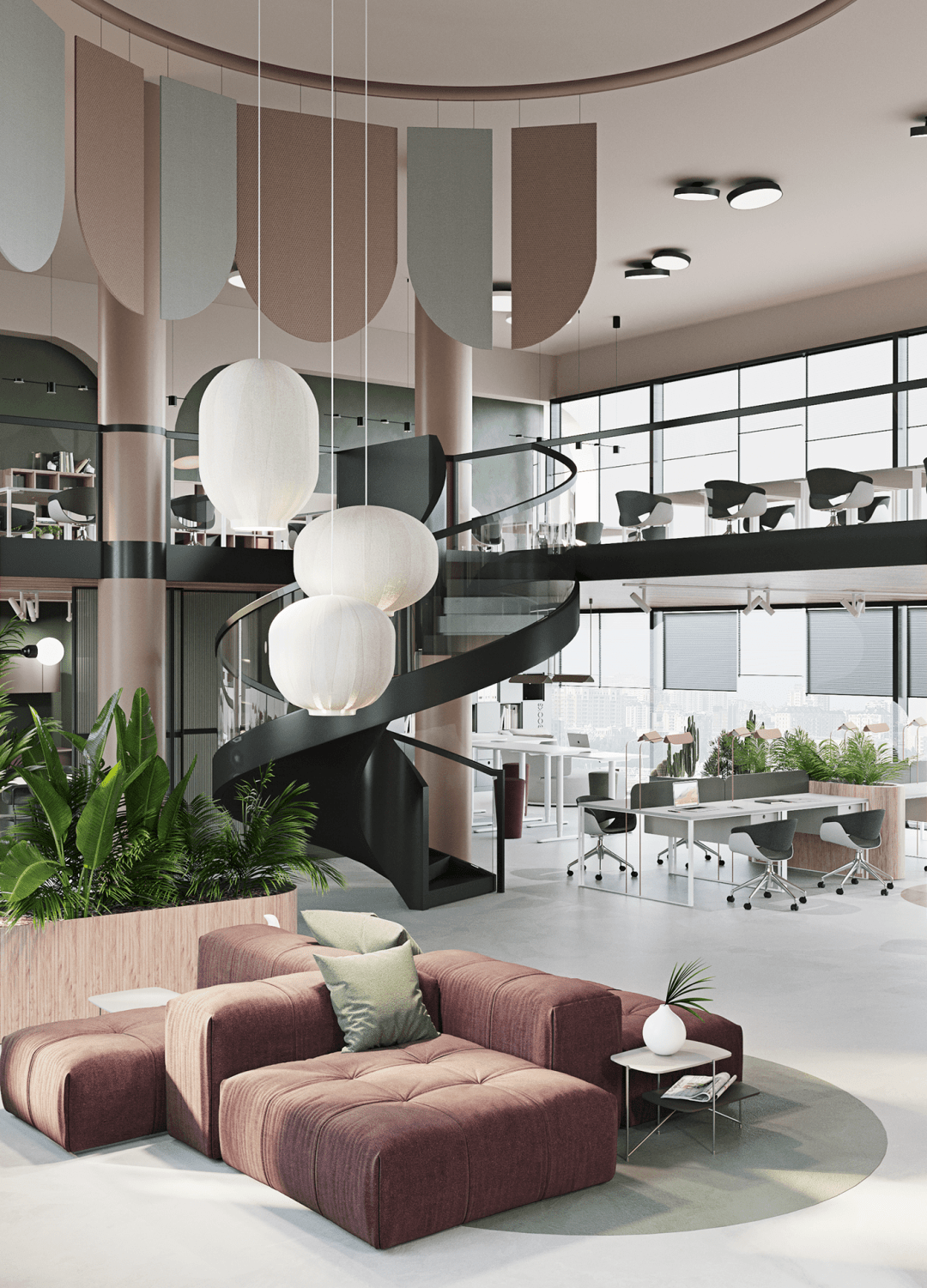 4个优秀的办公空间设计案例分享