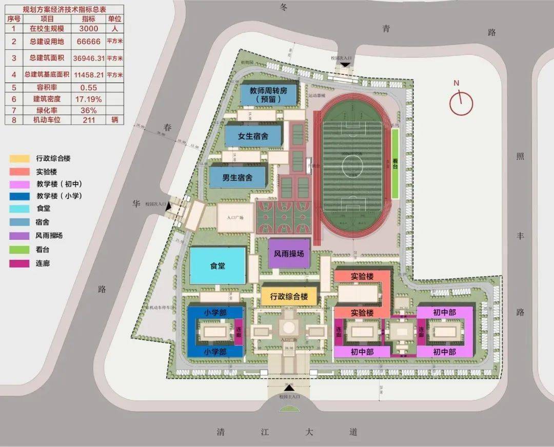 黄梅一中附属滨江学校施工进展实时播报