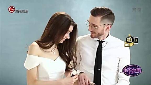 非常完美太养眼了米沙舞台求婚成功二人颜值突破天际
