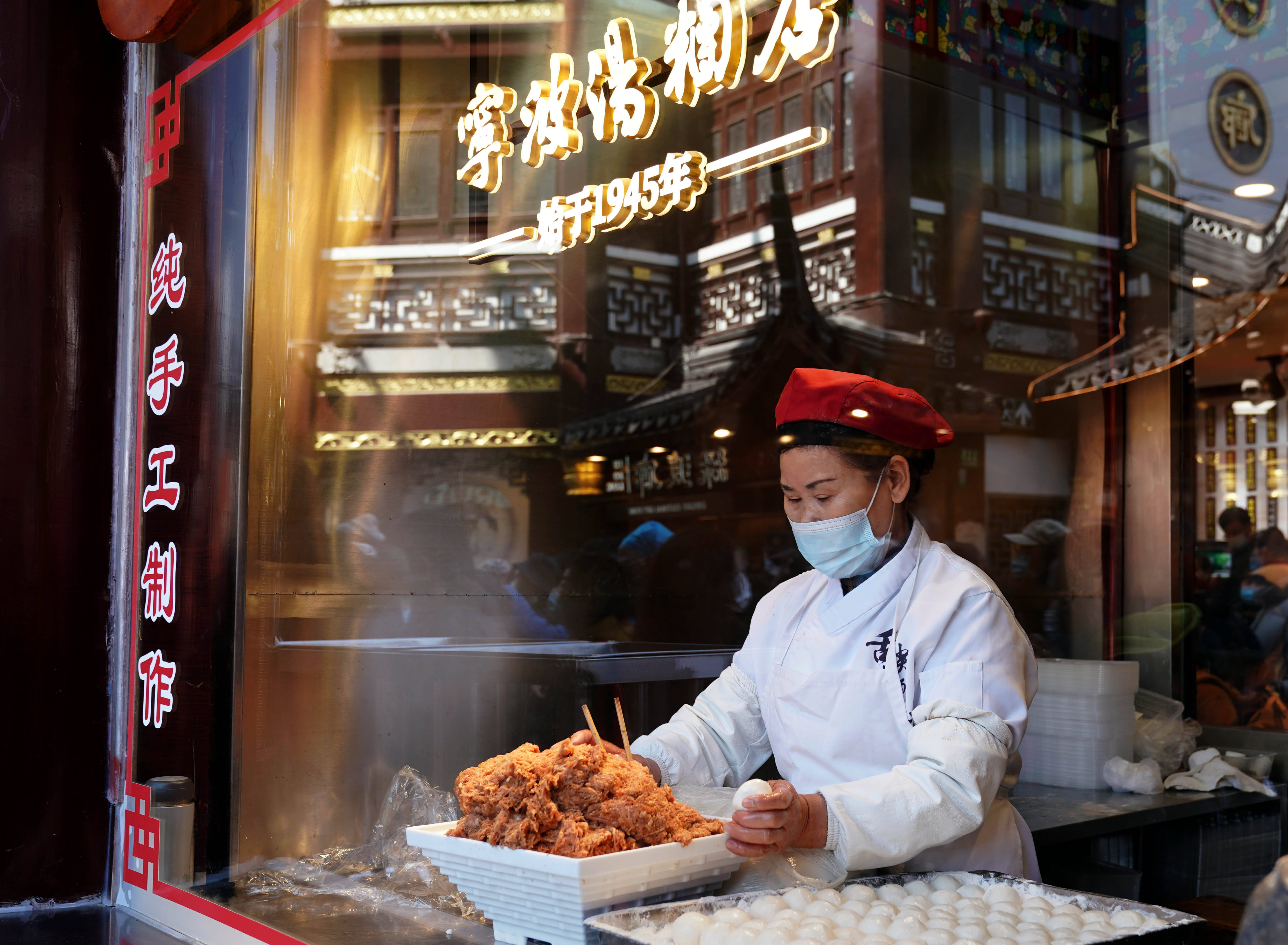 汤圆店铺装修效果图图片