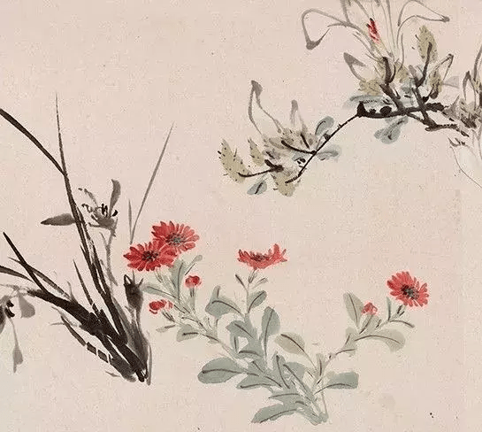 王雪涛的《百卉图》,一幅画里竟有70余种花卉 