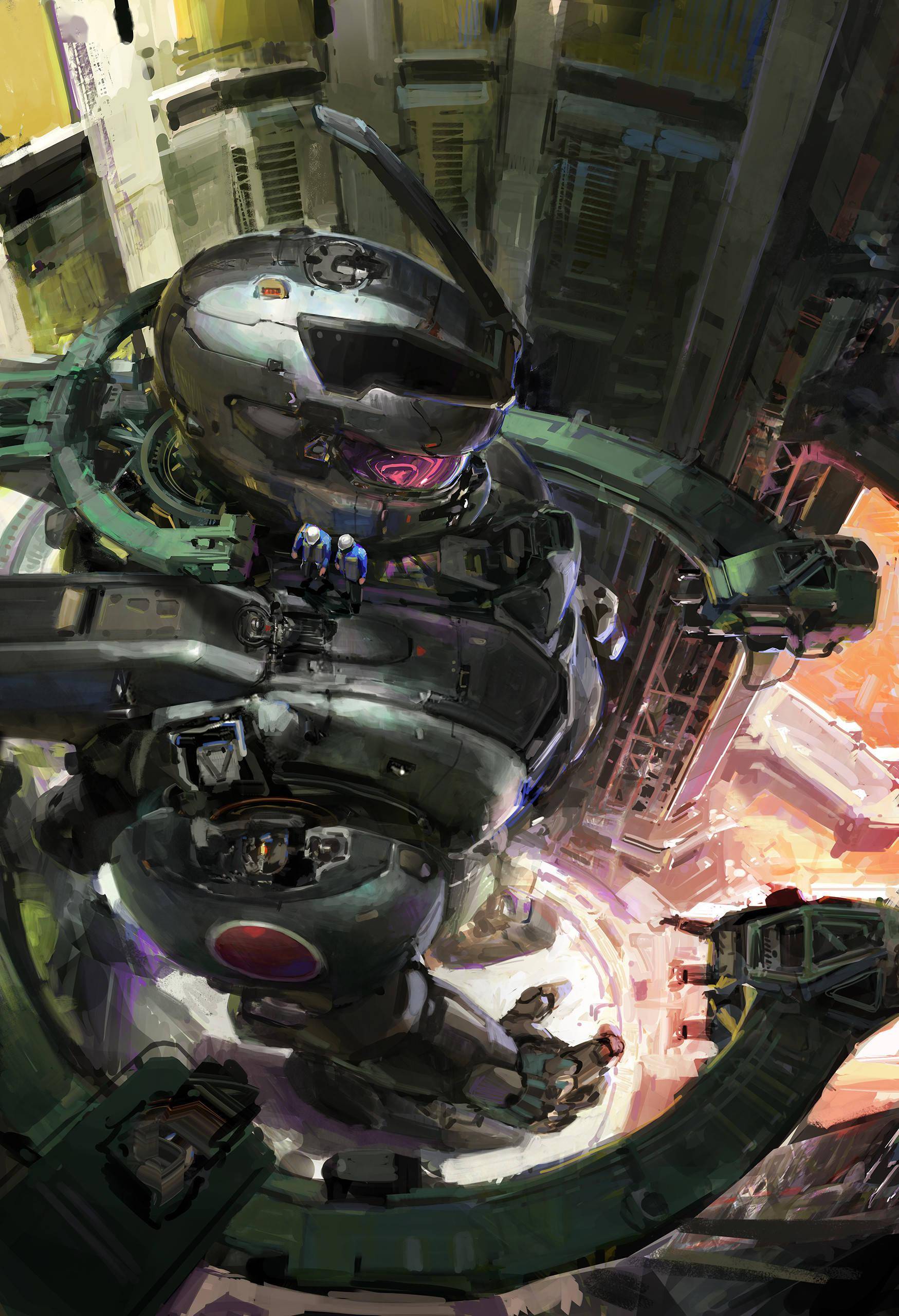 硬核科幻画作欣赏148期johnwallinliberto