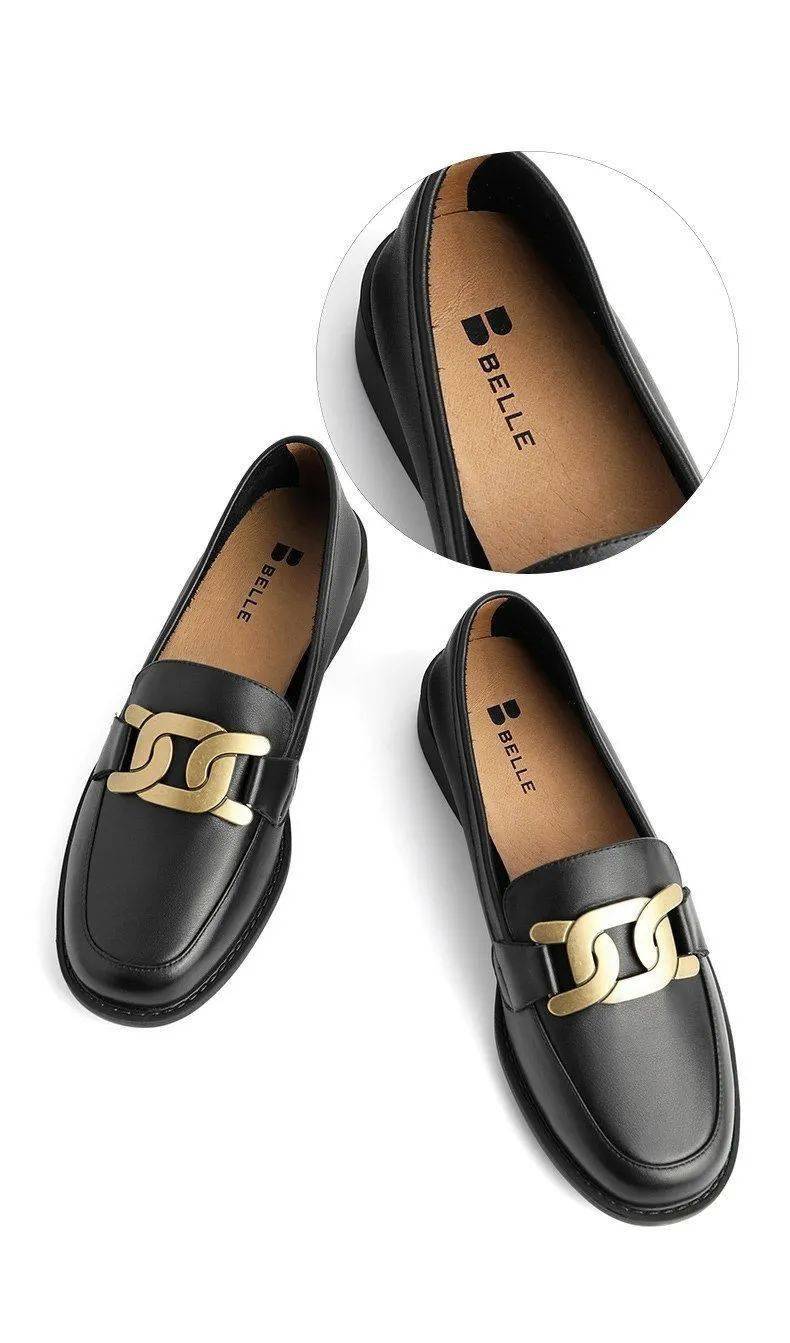 belle女神节立省百变鞋履宝藏通勤平底复古乐福文末福利