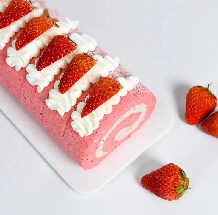 草莓季----草莓卷卷卷,卷出春天的香甜