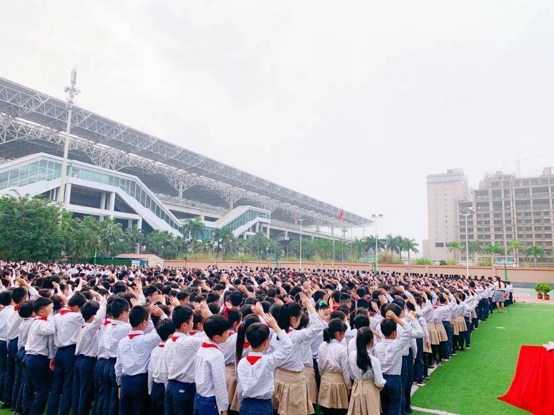 遇见山高校园新闻新语心愿海口山高学校2021年春季开学典礼