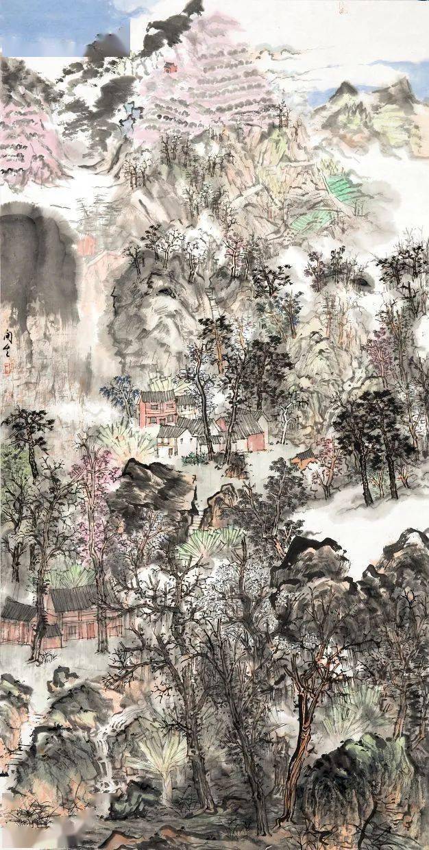 视道如花61齐白石纪念馆美术馆书画创作年展第三回线上展国画作品