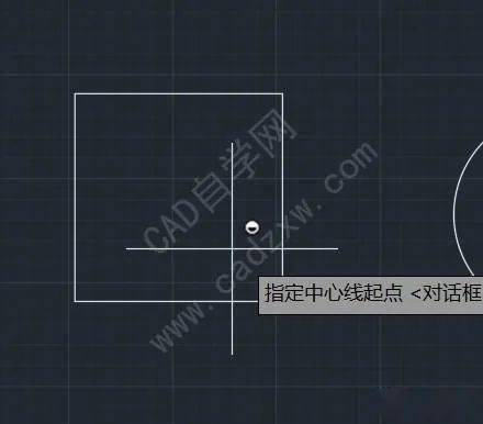 cad mechanical 机械版中心线命令怎么用?