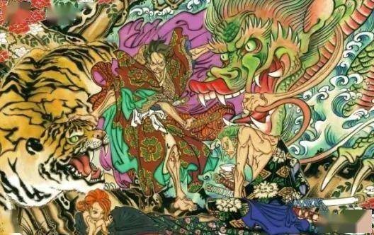 青龙是凯多,其他两人是谁?_朱雀