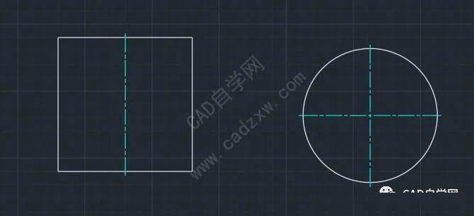 cad mechanical 机械版中心线命令怎么用?