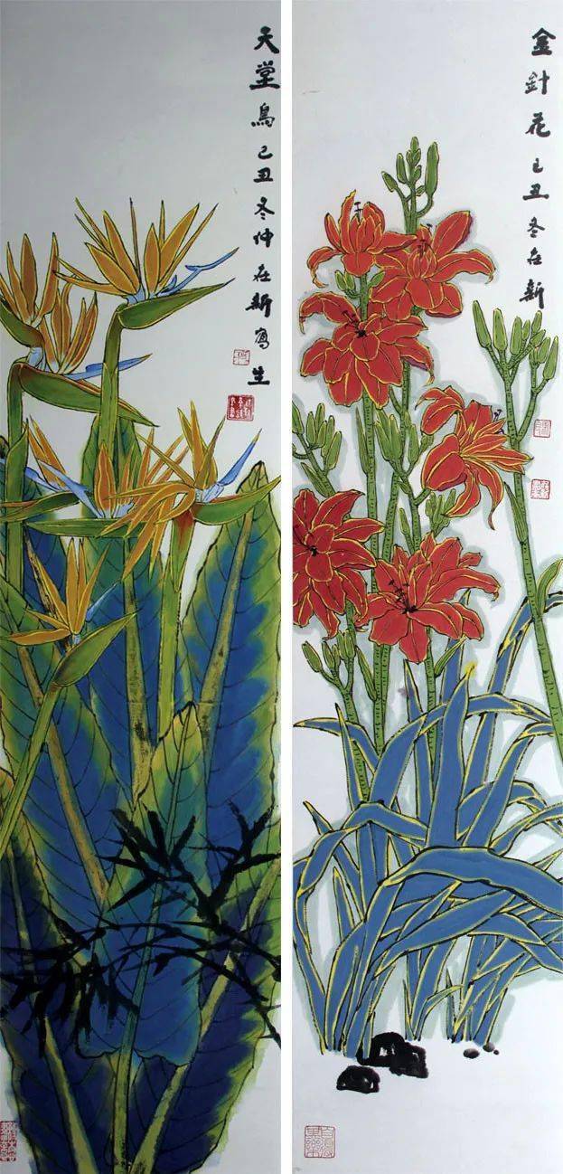 朴厚稚拙的大花鸟之美