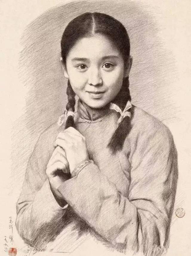 中国著名画家王沂东素描作品欣赏_搜狐网