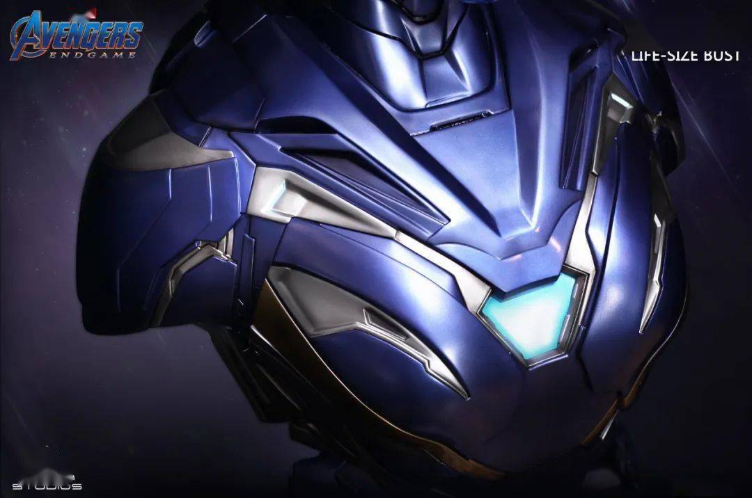 新品预定~ queen studios 1/1 复仇者联盟4 终局 小辣椒 mark49 胸像