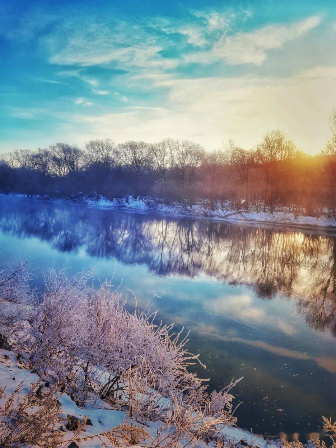品读黑河公别拉河奏响春天的序曲