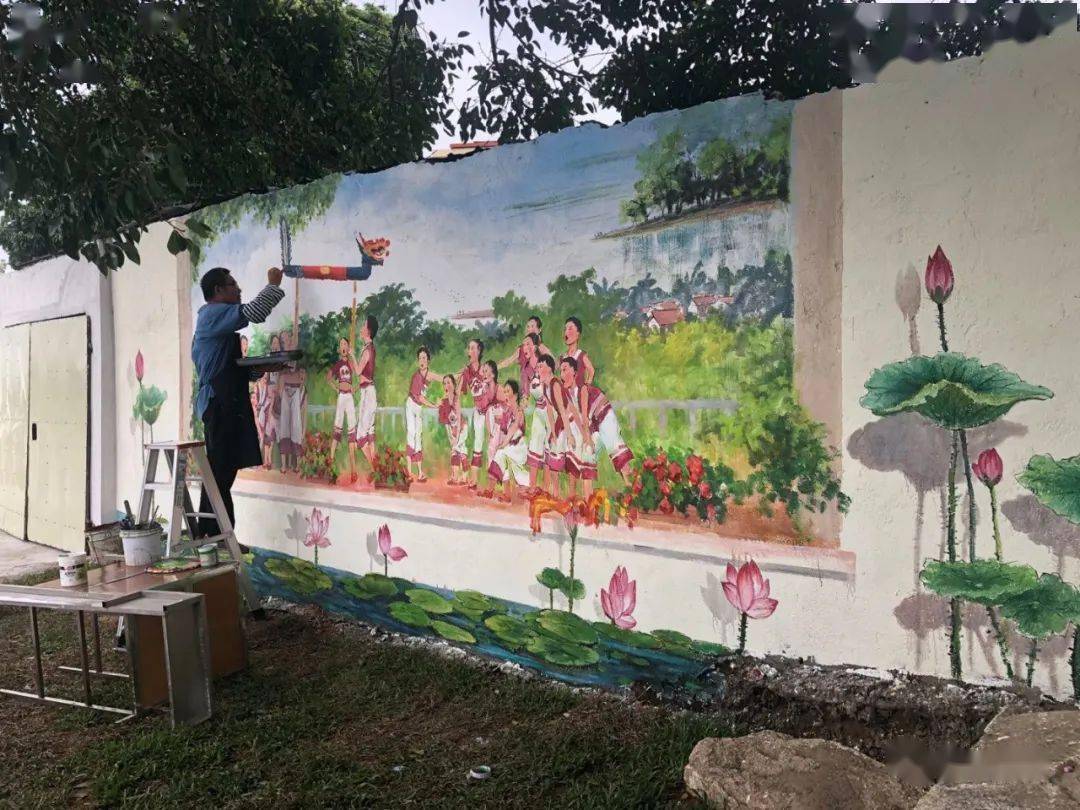 台山又添高颜值壁画 打卡点 地点就在 广海