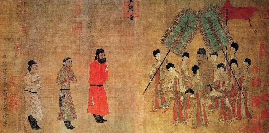 魏晋南北朝时代,这个时代的画家越来越专业了,开始总结出各种绘画理论