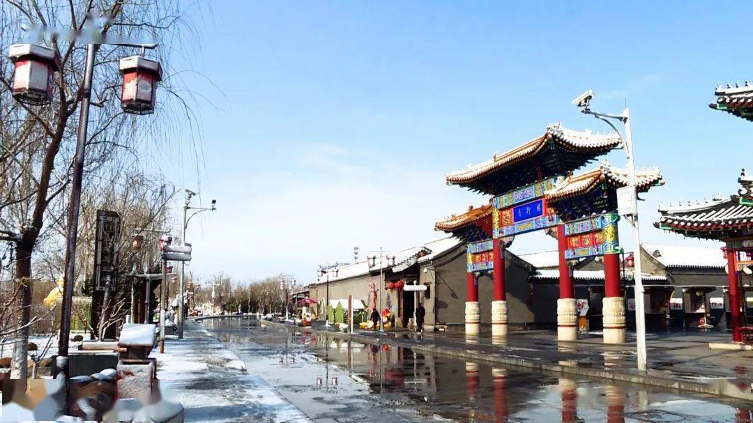 绝美!千年古镇杨柳青雪景美如画