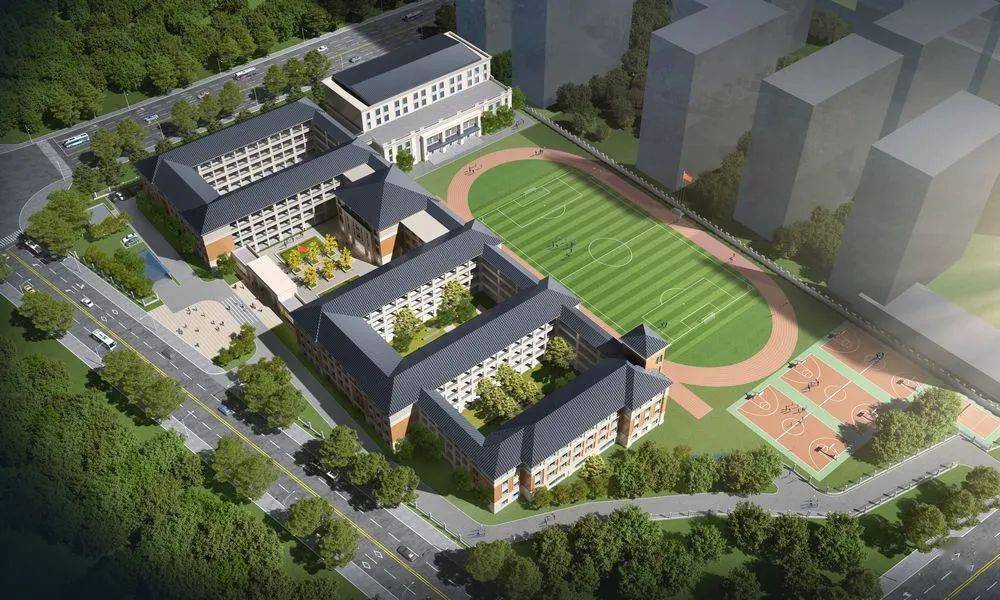 富阳新增一所公办小学,省一级标准_银湖