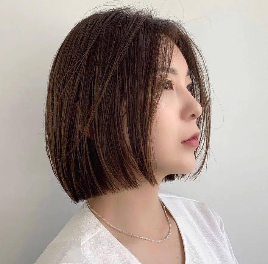 齐耳bob也太适合春季了