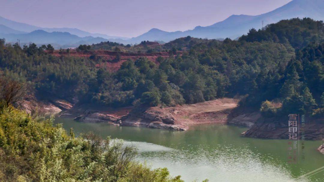 今日衡阳斜陂堰水库​雪阳印记水南水北日夜流山后山前阴阳和