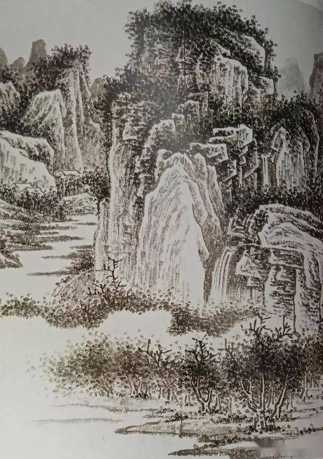 国画课堂谭老师教你画山水画点景画法