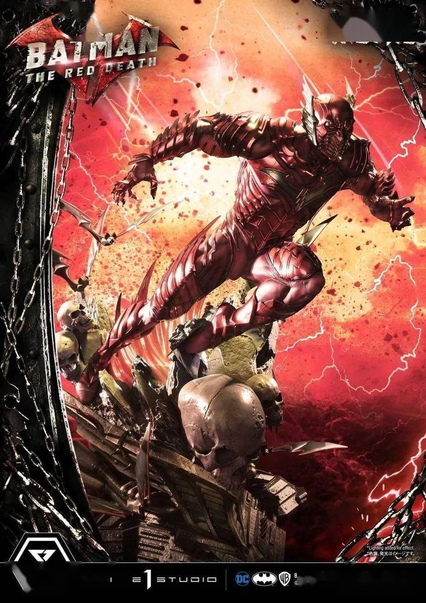 美系p1s新品13黑暗之夜金属红死魔雕像双版本