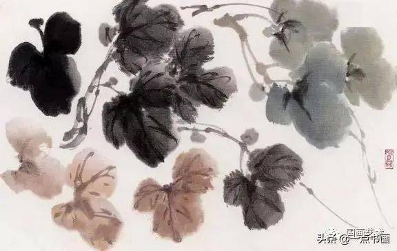 【SALE／10%OFF 萧朗教你画花卉——牵牛花画法_叶子为 絵画/タペストリー