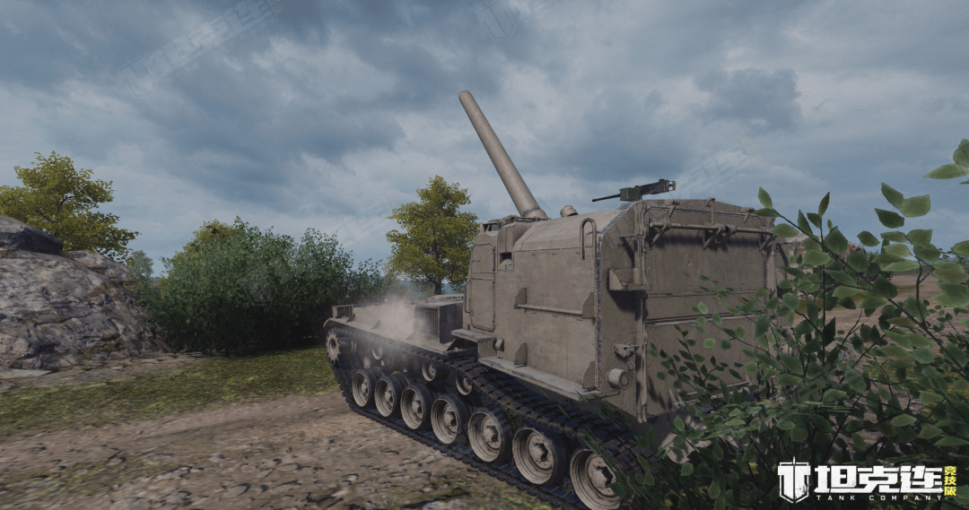 游戏车辆揭秘第七期m55自行火炮