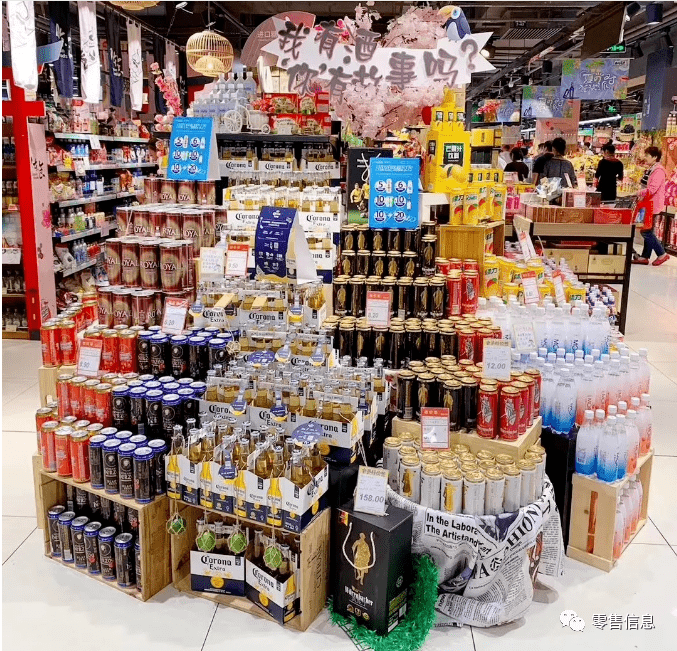 超市当前应季商品的最常见的10种陈列