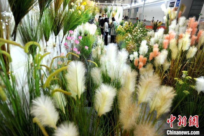 交易会|第56届全国工艺品交易会仿真植物及配套用品展在福州开幕