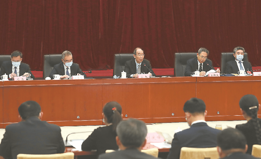 安徽省代表团召开全体会议审议政府工作报告_新进展