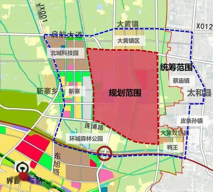 界首通航產業園區規劃特點:突出戰略留白,圍繞機場做產業文章,預臉鯔