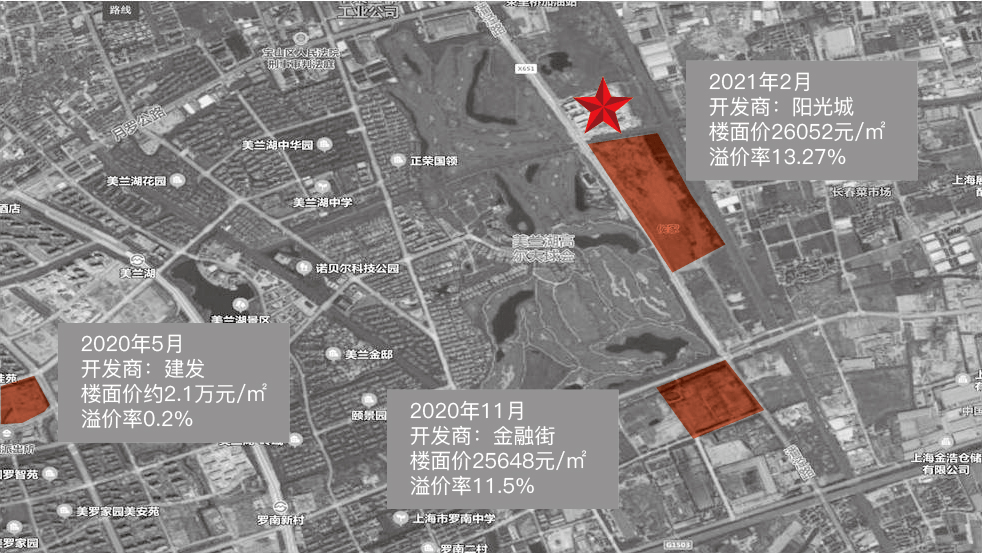罗店镇国土空间总体规划(2019-2035)》中明确提出,美兰湖新镇东部区域