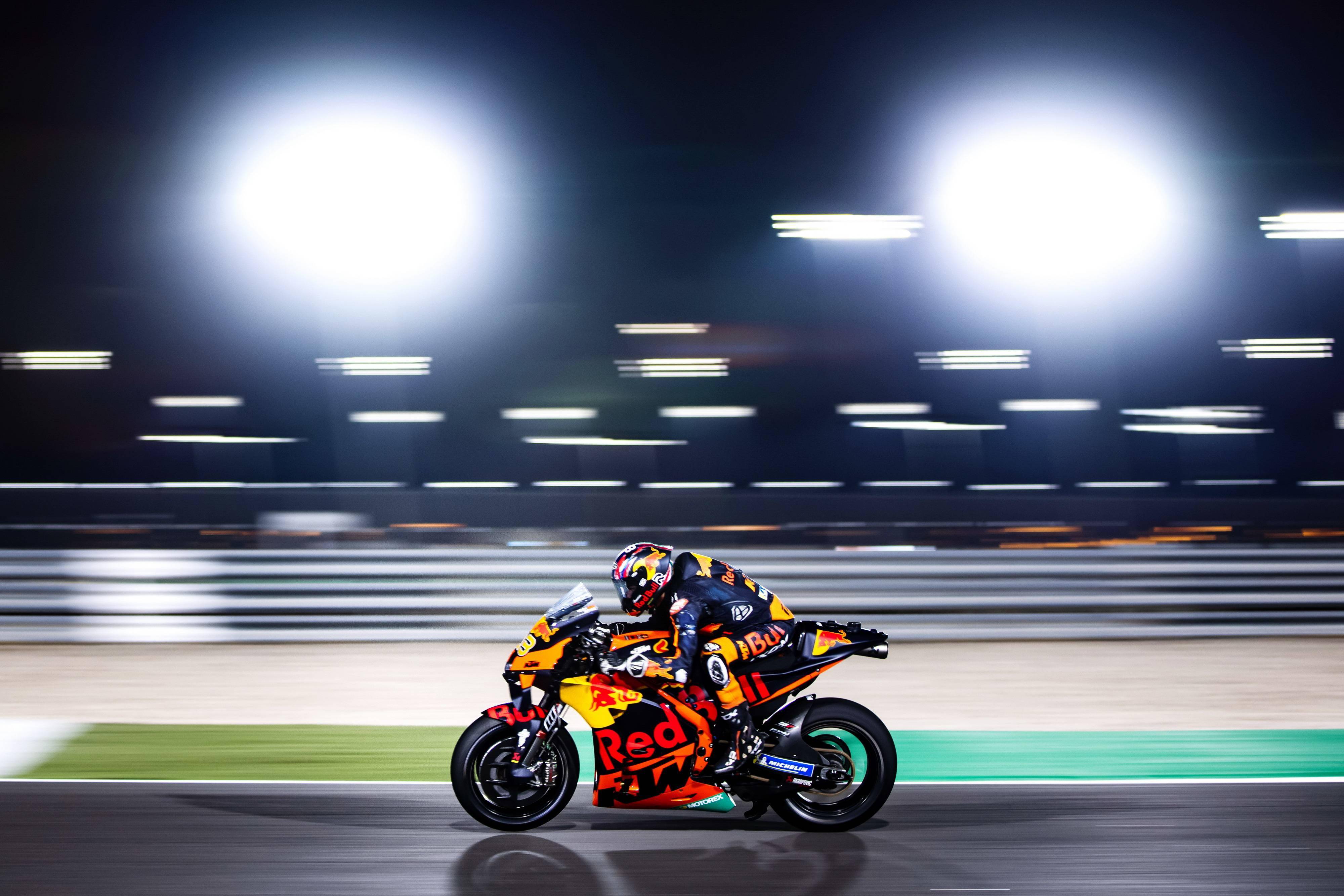 2021motogp卡塔尔季前测试ktm厂队篇