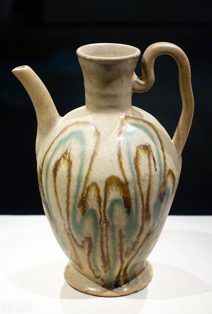 二十件唐长沙窑彩绘瓷文物唐人绘画极罕见每一件都值得炫耀