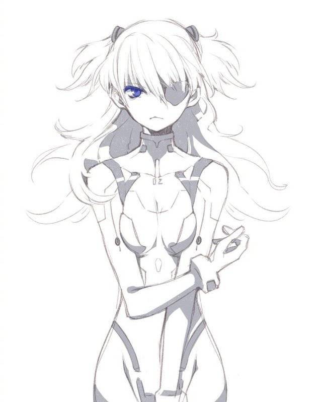 明日香是动画「新世纪福音战士」中的主要角色,是eva二号机的专属驾驶