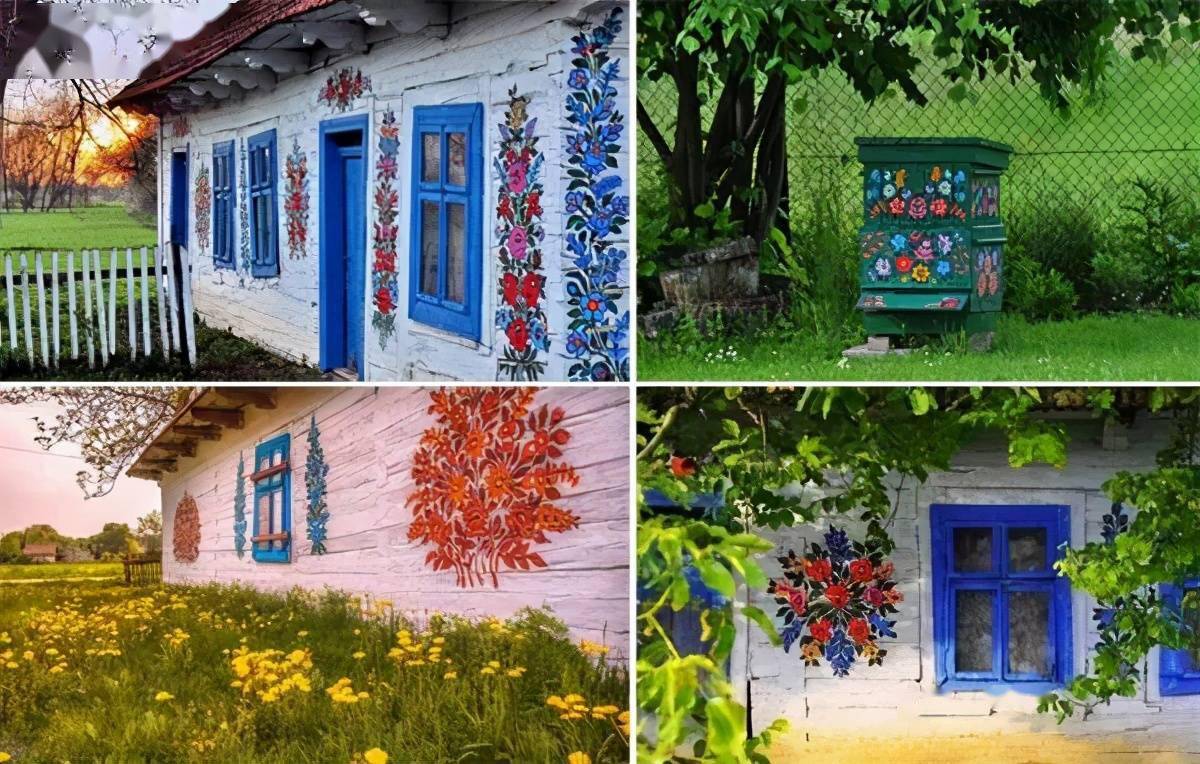 各国乡村创意景观墙的呈现方式值得借鉴