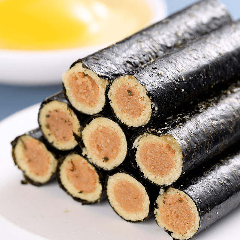 肉松夹心海苔卷359元4罐征服薇娅的神仙零食