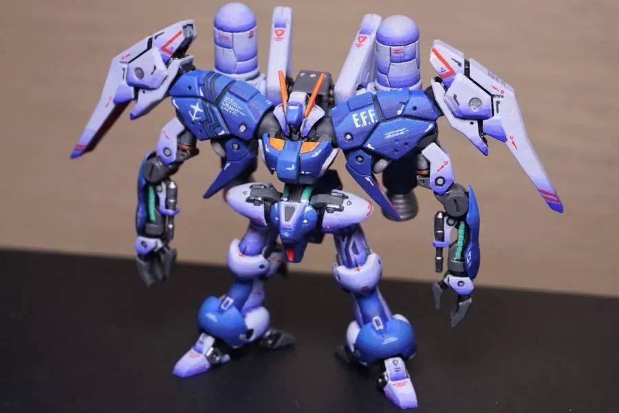 小而精更能夺人眼球,gundam artifact 拜亚兰特装型涂装