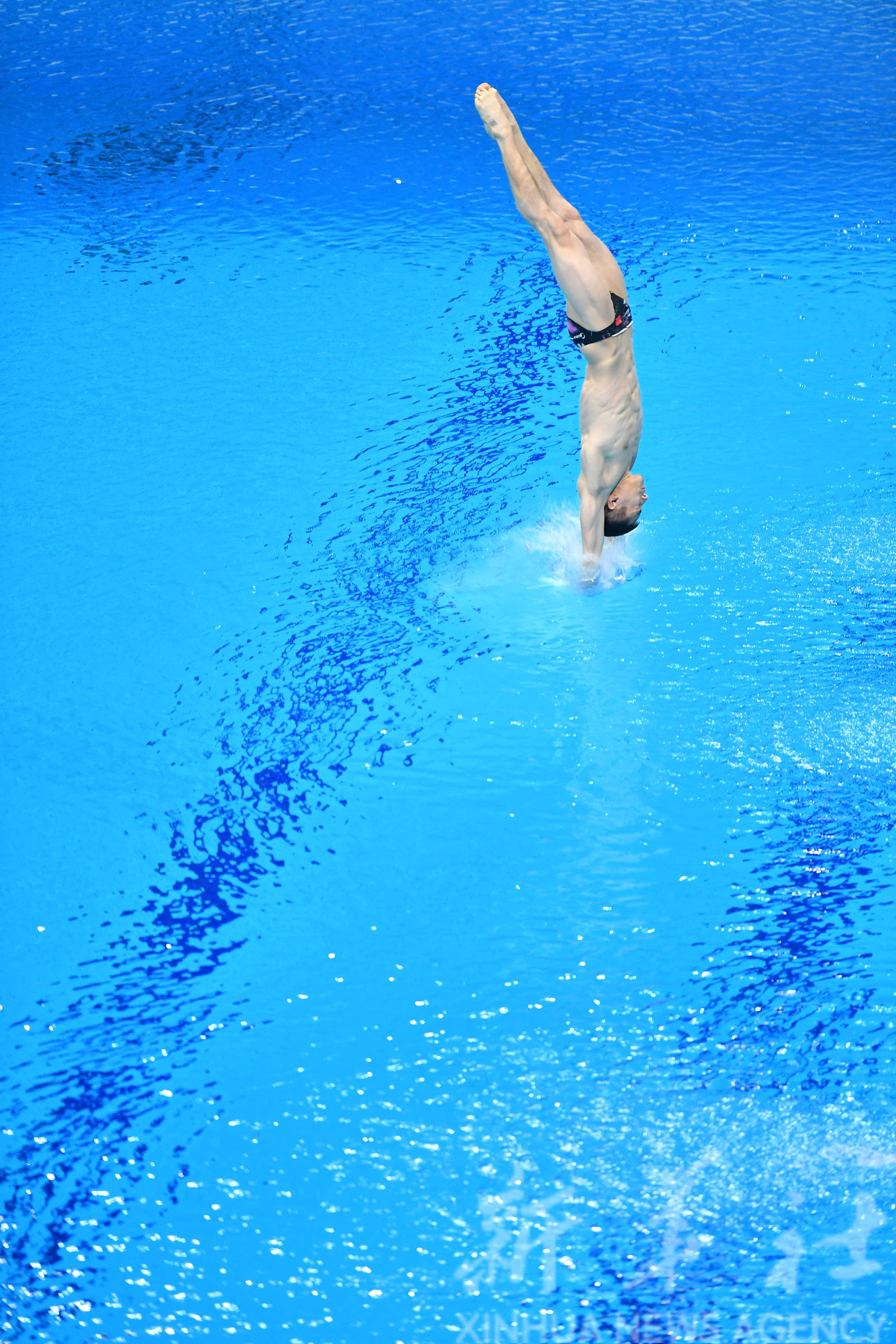 中国男子跳水最帅队员图片